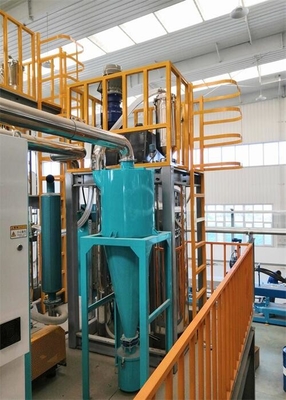 PLA PA TPU Yapışkan Yeniden Taşlama Malzemesi için OCR-160 PET Kristalize Kurutma Makinesi