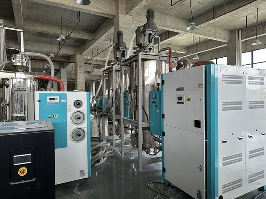 Elektrikli Hava Soğutmalı PET TPU PA Kristallizasyon Kurutucusu Çok Aşamalı Filtrasyonla