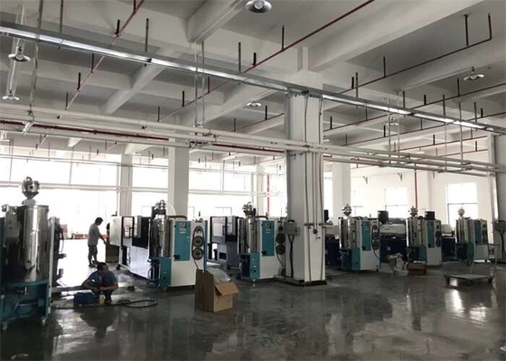 PET TPU PLA için Plastik Kurutucu Tekerlek Nem Alma Cihazı Kurutucu Yükleyici Makinesi