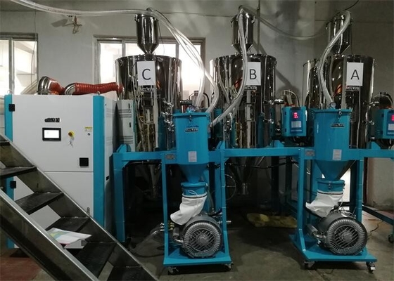 SUS Yüzeyli 18KW Otomatik Higroskopik Plastik Hazne Kurutucu OHD-750-O