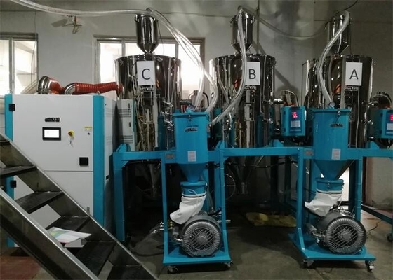 PET PA PEEK için Sıcak Hava Kurutucu Petek Rotor Nem Alma Kurutucu Hazne