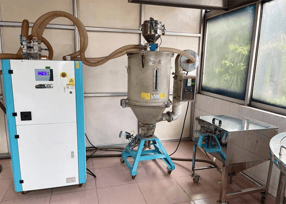 Mikro Bilgisayar Kontrol Sistemi 30-6000T Enjeksiyon için Plastik Hopper Kurucu 48KW