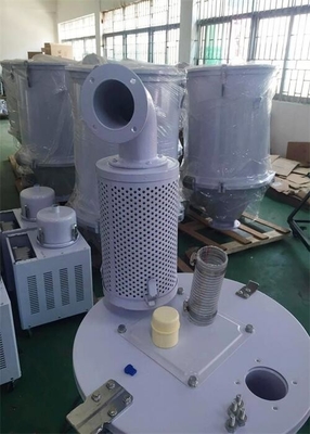 Çifte katmanlı yalıtım kontrol sistemi Plastik hopper kurutucu