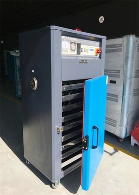 OOD-9 6.4KW Kurutma Endüstriyel Fırın Plastik Granüller Reçine Dolabı Tepsi Kurutucu