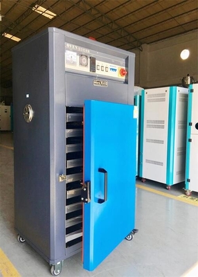 OOD-9 6.4KW Kurutma Endüstriyel Fırın Plastik Granüller Reçine Dolabı Tepsi Kurutucu