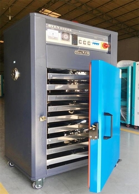 Plastik Granül Reçine için SUS 304 Endüstriyel Fırın Kurutma Dolabı 6.4KW