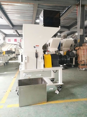 Beyaz 1.5KW Düşük Hızlı Plastik Kırma Öğütücü OG-1LS 20 Kg/H Kapasite