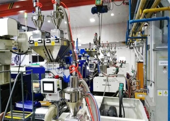 Enjeksiyon Ekstrüzyon için Gravimetrik Plastik Karıştırma Makinesi Karıştırma Makinesi OGB-100