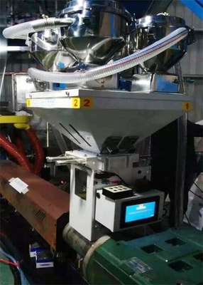 Enjeksiyon Şişirme Ekstrüzyon Plastik Karıştırma Makinesi Gravimetrik Mikser Blender