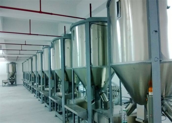 Manuel / Otomatik Dikey Plastik Pelet Karıştırıcı Blender Makinesi OVM-5000