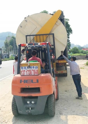 Endüstriyel dikey plastik dikey karıştırıcı özelleştirilebilir motor gücü ile