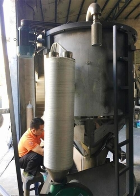 Paslanmaz Çelik Dikey Plastik Malzeme Karıştırma Makinesi 220V / 380V OVM