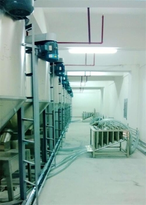 Dikey Granüller Reçine Plastik Karıştırma Makinesi Cilalı SUS OVM-2000