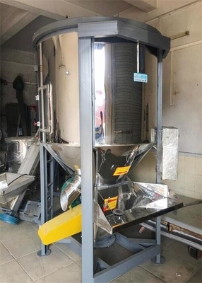 OVM Dikey Plastik Granül Karıştırma Makinesi Blender Paslanmaz Çelik