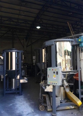 3 fazlı 380 V motorlu vida tipi plastik karıştırma makinesi