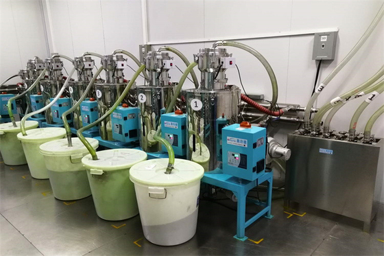 Enjeksiyon Makinesi İçin Akıllı Plastik Merkezi Besleme Sistemi Kurutma