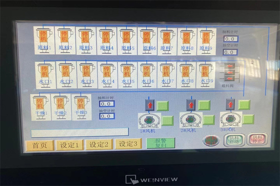 OMCS-30 Merkezi Besleme Sistemleri Kurutma Karıştırma Plastik İşleme Özelleştirilmiş
