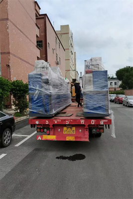 5-19 Mm Yeşil Renkli Akıllı PLC Kontrollü Plastik PP Kayış Üretim Hattı Bandı