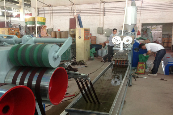 PET Plastik Kayış Üretim Hattı Akıllı 6 Bantlı Bant Yapma Makinesi 50HZ