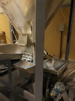 Granül Gevreği için SUS Çelik Plastik Otomatik Yükleyici Vidalı Besleyici Konveyör