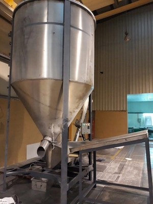 Granül Gevreği için SUS Çelik Plastik Otomatik Yükleyici Vidalı Besleyici Konveyör