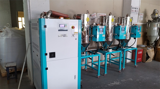 ISO Standart Nemlendirici Hopper Kurucu Kapasitesi 40-16000L 4-40 Kw Isı Gücü