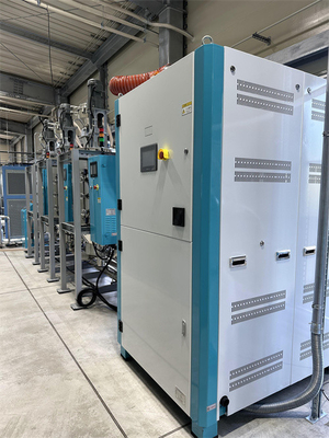 50C-180C sıcaklık kontrol aralığı ile yüksek performanslı plastik hopper kurutma makinesi