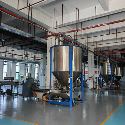 Plastik karıştırma kurutucu 3.75 -7.5KW motorlu vida ile karıştırma makinesi