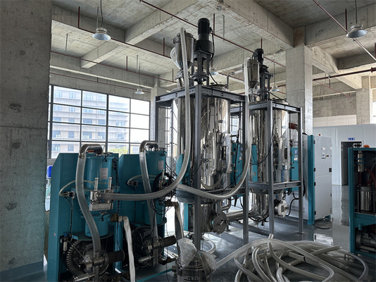Hava Soğutma 4-30KW Pet Kristalleştirme Makinesi Otomatik Temizleme ile Plastik Kristalleştirici