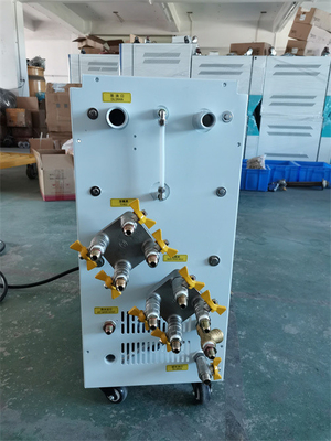 Precision PLC Displayed Mold Temperature Controller With Copper Tube Cooling Element (Bakır tüpü soğutma elemanı ile PLC görüntülenmiş kalıp sıcaklık kontrolörü)